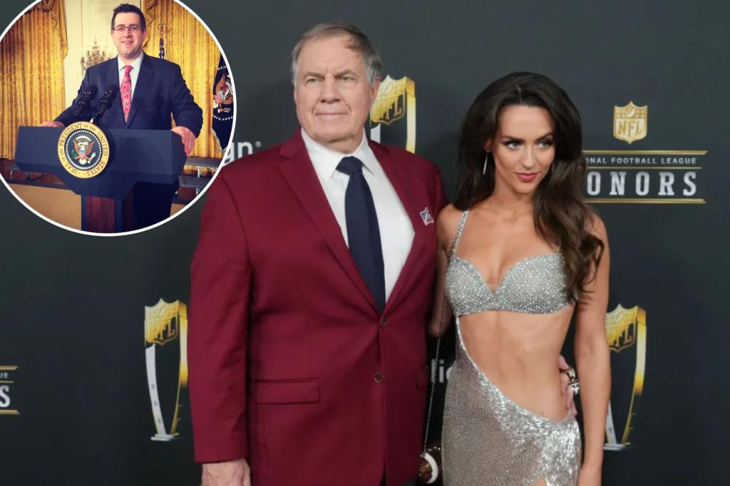 Bill Belichick appeared at NYU panel without Jordon Hudson