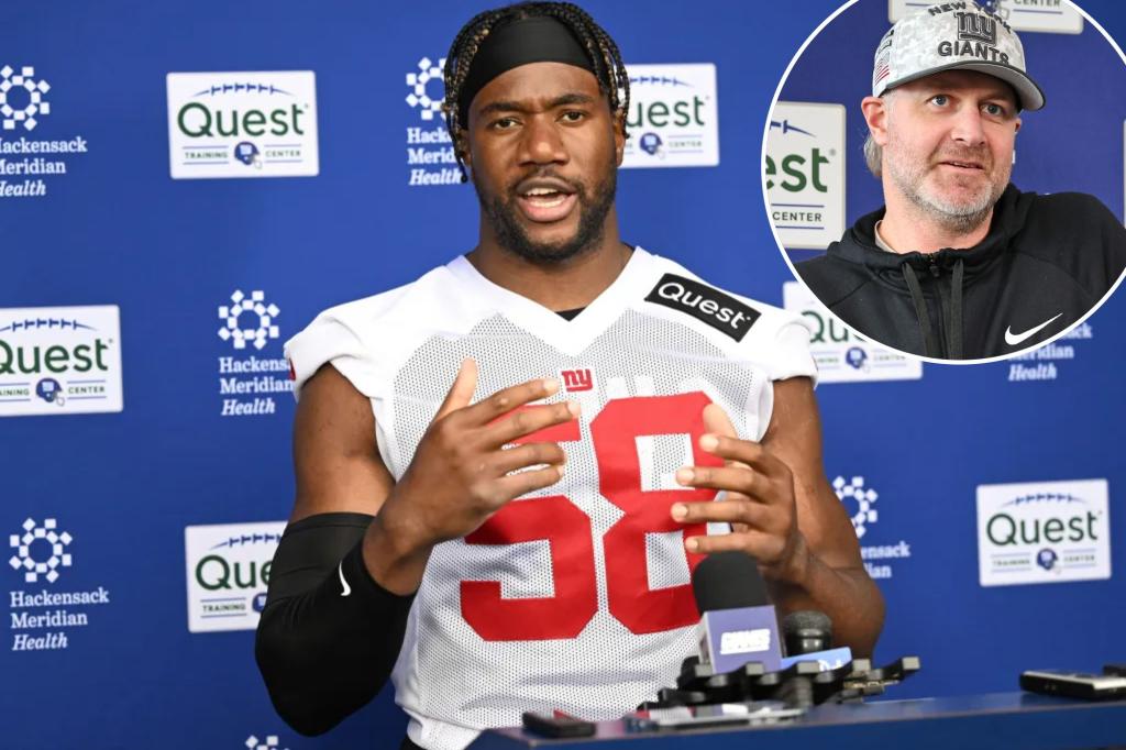 Bobby Okereke is committed to change and primed for a Giants bounce-back