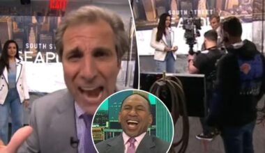 Chris Russo mocks Stephen A. Smith's massive ESPN salary as 'First Take' loses power