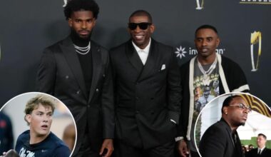Deion Sanders' son re-shares Giants-bashing post after Shedeur's draft slide