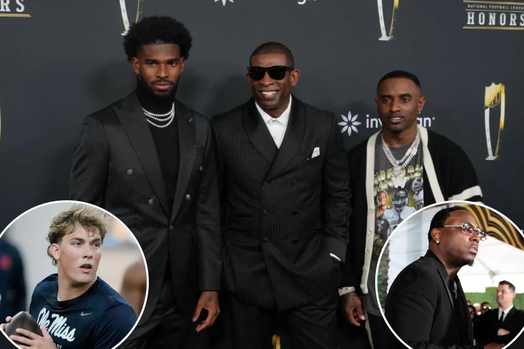 Deion Sanders' son re-shares Giants-bashing post after Shedeur's draft slide