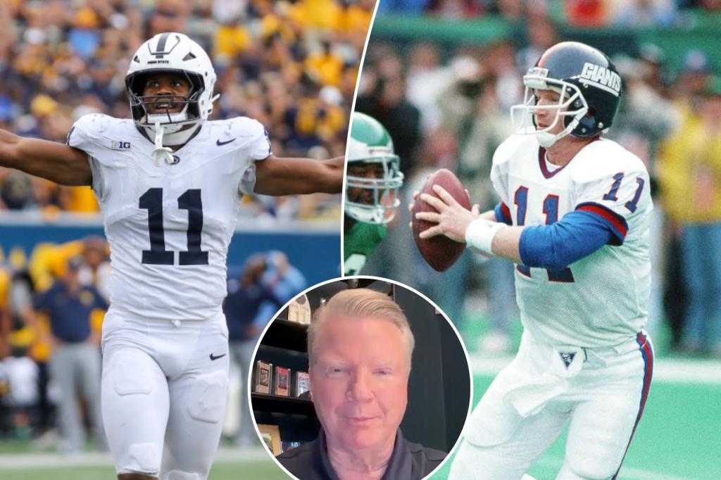 Abdul Carter thrilled by possibility of Giants icon Phil Simms allowing him to wear No. 11