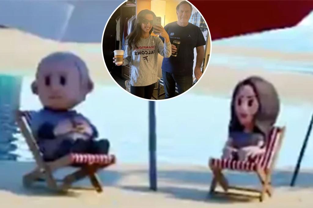 Falcons jab Bill Belichick, Jordon Hudson in schedule release video