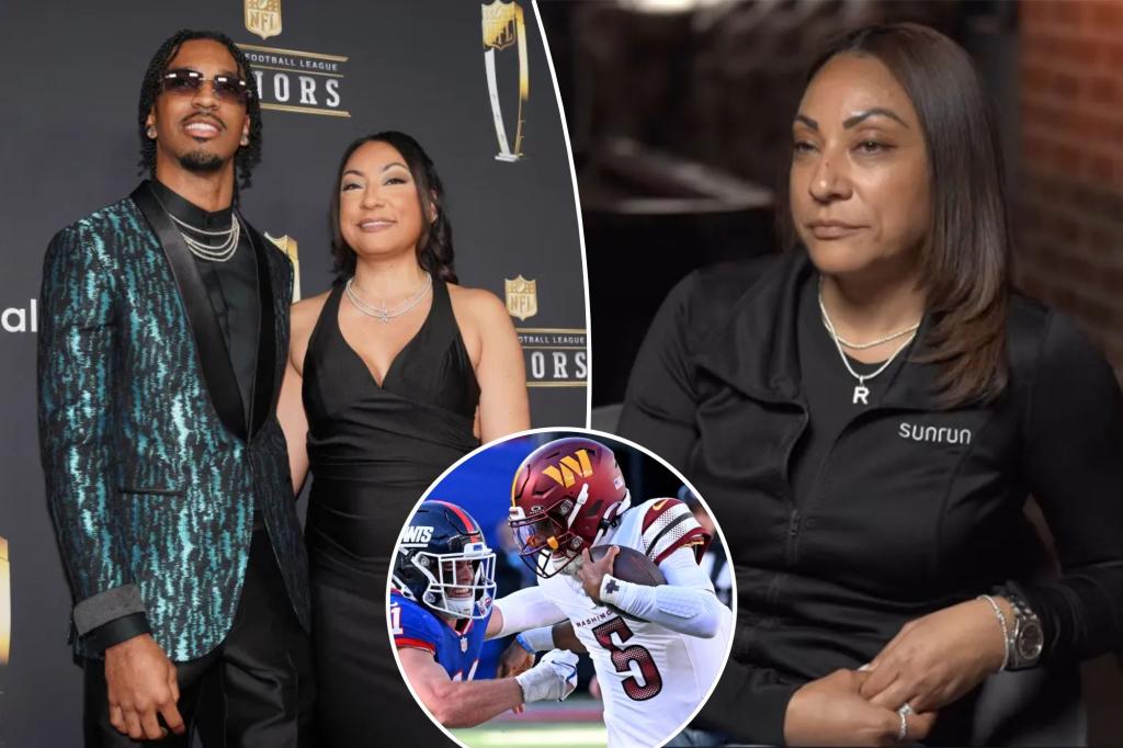 Jayden Daniels' mom sets record straight on QB's dating life