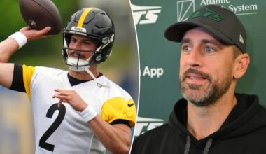 Steelers' Mason Rudolph speaks out on 'constant noise' with Aaron Rodgers