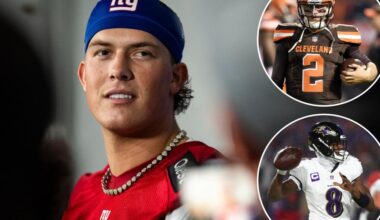 How history predicts Jaxson Dart's chances of being the Giants' franchise quarterback