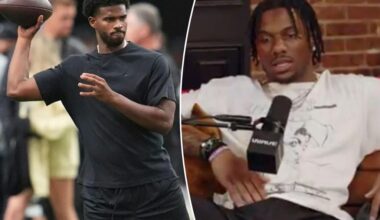 Malik Nabers fumes over NFL teams passing on Shedeur Sanders