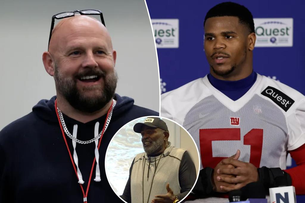 Brian Daboll teased Abdul Carter over Lawrence Taylor request as Giants legend visits