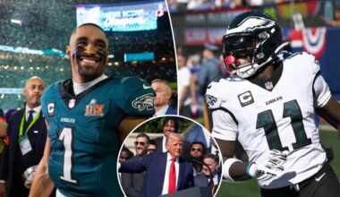Jalen Hurts, AJ Brown address skipping Eagles' White House visit