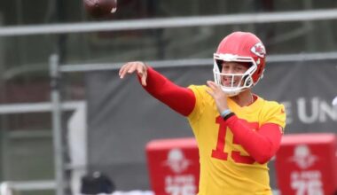 Patrick Mahomes doesn't seem too interested in Olympic flag football