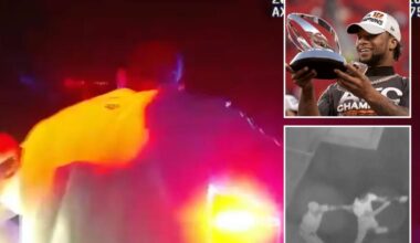 Joe Mixon, sister's boyfriend hold real guns in new video of Nerf war gone awry