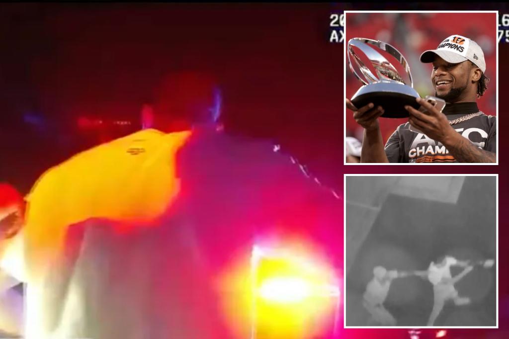 Joe Mixon, sister's boyfriend hold real guns in new video of Nerf war gone awry