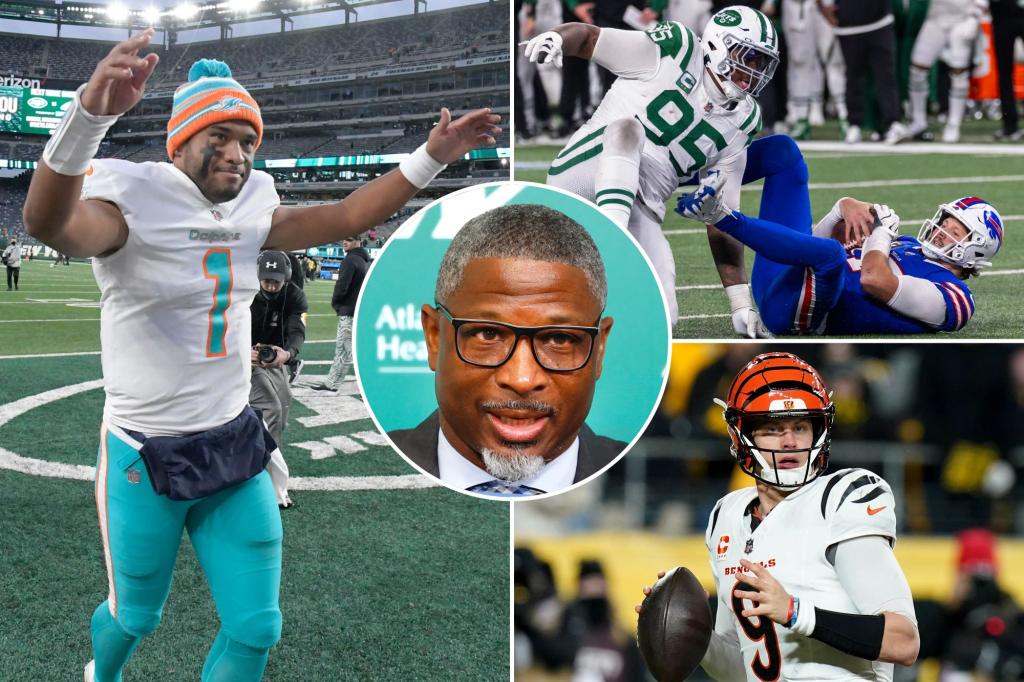 when to play Dolphins, Bills, Steelers