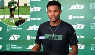 Jets rookie Arian Smith ready to put drops issue behind him