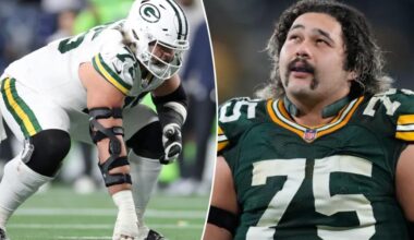 Packers guard Sean Rhyan misses out on $2 million raise by just two snaps