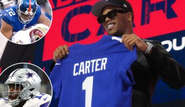 Why Giants wanted to add 'one more' in Abdul Carter to defensive line