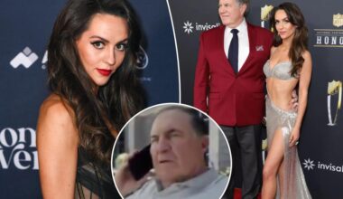 Jordon Hudson accused of hijacking Bill Belichick commercial in a bikini