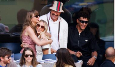 Brittany, Patrick Mahomes celebrate Taylor Swift's masters purchase
