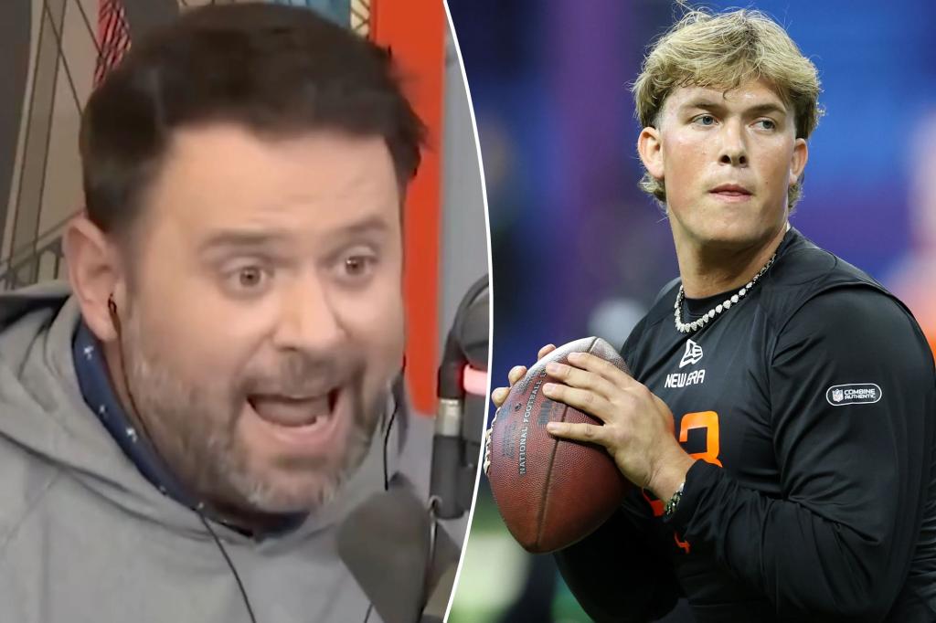 WFAN's Gregg Giannotti unloads on Giants drafting Jaxson Dart