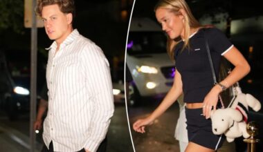Joe Burrow, Olivia Ponton spark new dating buzz at F1 Miami