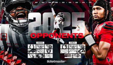Texans know 2025 home and road opponents