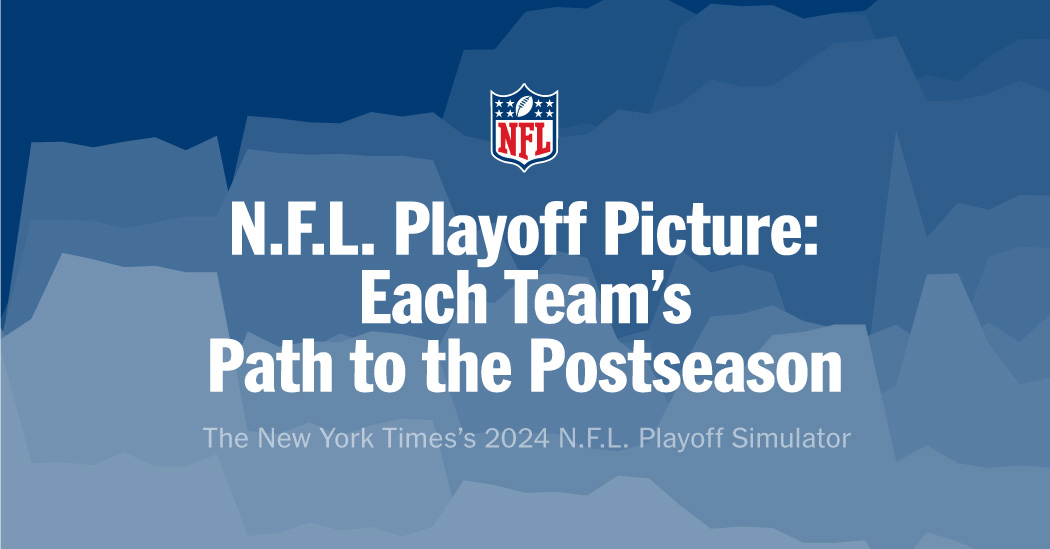 2024 N.F.L. Playoff Picture: Each Team’s Path to the Postseason