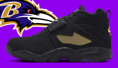 Official Images Of The Nike Air Diamond Turf “Baltimore Ravens”