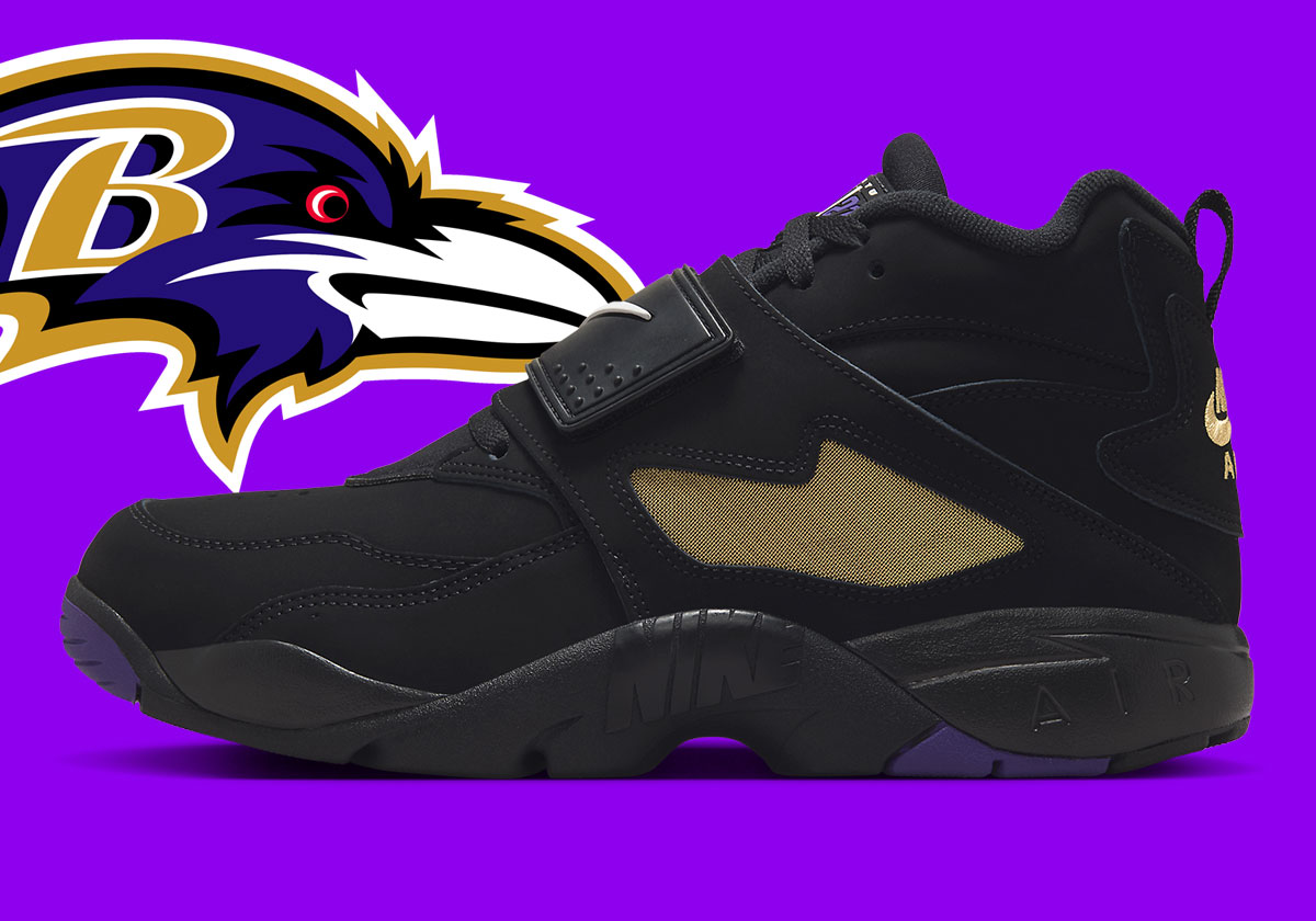 Official Images Of The Nike Air Diamond Turf “Baltimore Ravens”