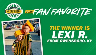 ‘Packers Fan Favorite Contest’ winner chosen
