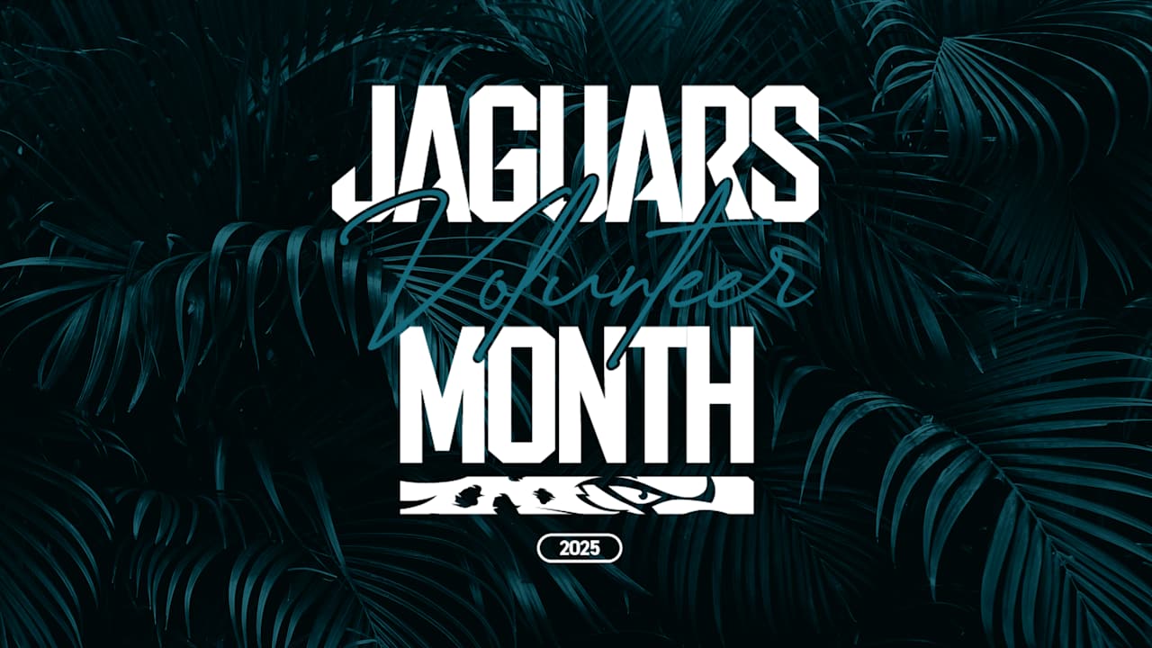 Jaguars Celebrate 'National Volunteer Month' in April
