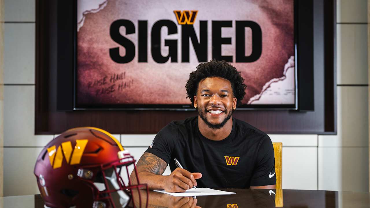 Commanders sign Lane, Medrano, Croskey-Merritt to rookie deals