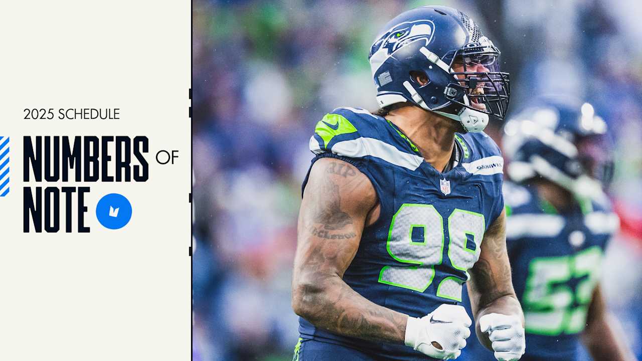 10 Numbers Of Note About the Seahawks’ 2025 Schedule