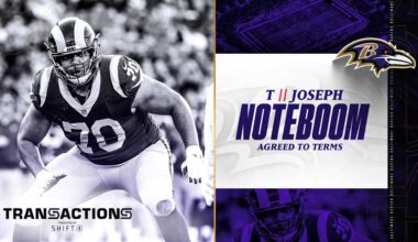 Joseph Noteboom Signs with Ravens