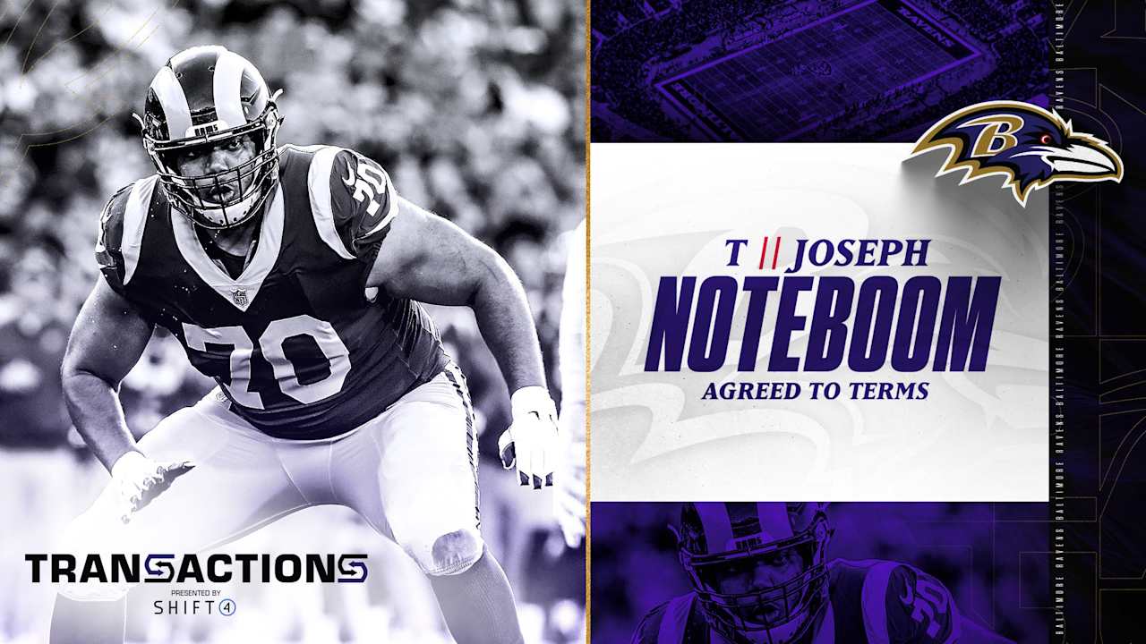 Joseph Noteboom Signs with Ravens
