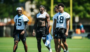 Panthers wide receiver competition takes a step up with recent additions