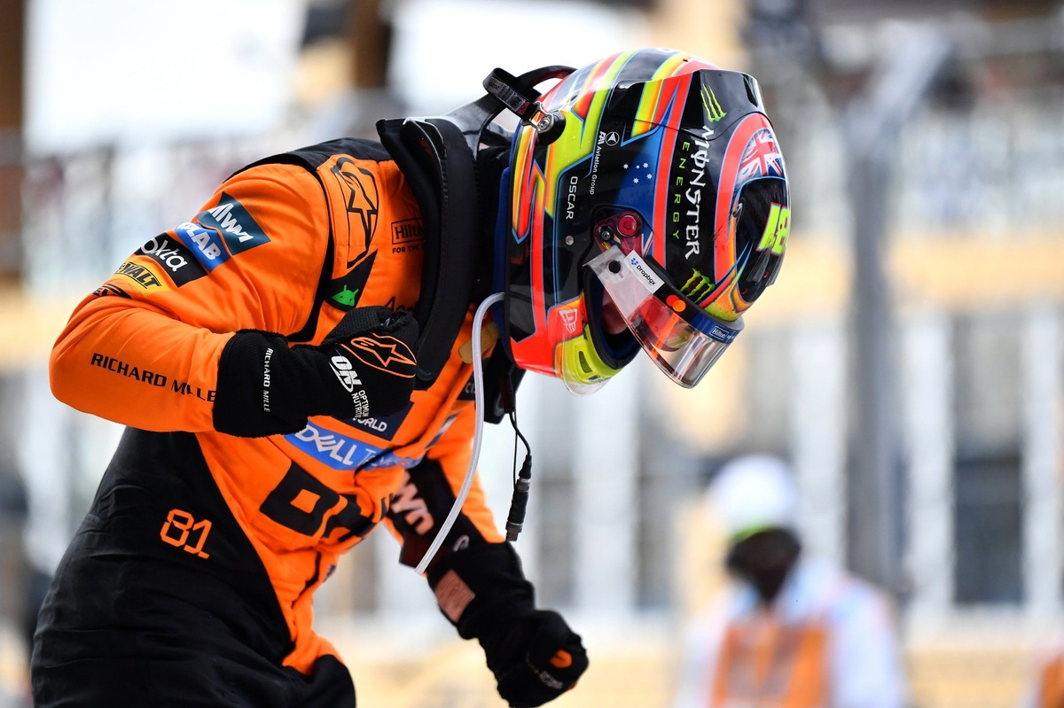 Oscar Piastri's little dance was a lost bet against NFL player Justin Jefferson 