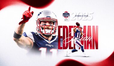 Julian Edelman Voted by Fans into Patriots Hall of Fame