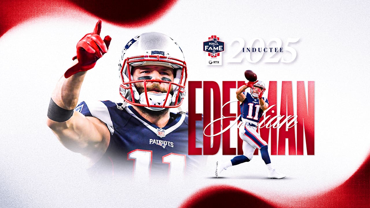 Julian Edelman Voted by Fans into Patriots Hall of Fame