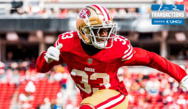 Detroit Lions sign unrestricted free agent CB Rock Ya-Sin