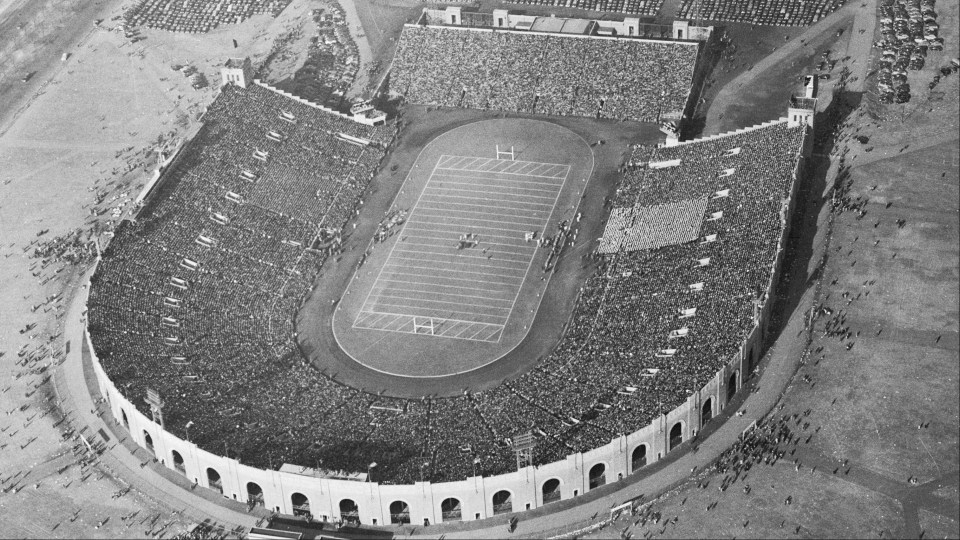 Modern stadiums are a far cry from football venues of yesteryear