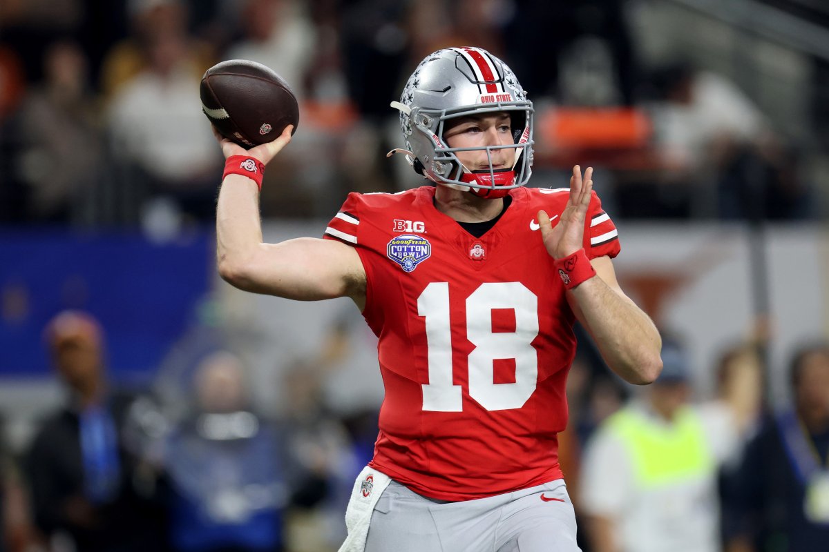 Pittsburgh Steelers quarterback Will Howard