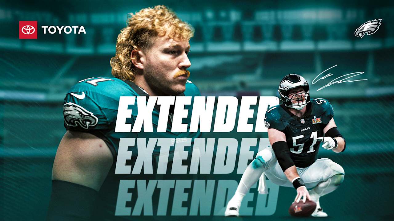 Eagles, Cam Jurgens agree to terms on four-year extension