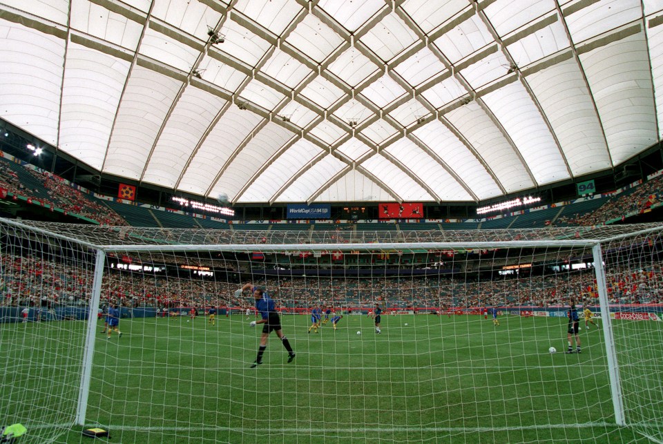 The Silverdome hosted just four matches at the '94 World Cup