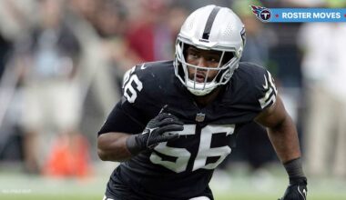 Titans Awarded LB Amari Burney Off Waivers From Raiders