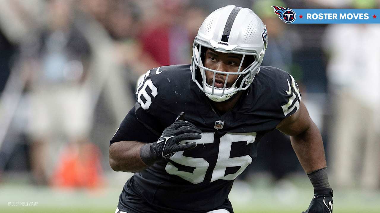 Titans Awarded LB Amari Burney Off Waivers From Raiders