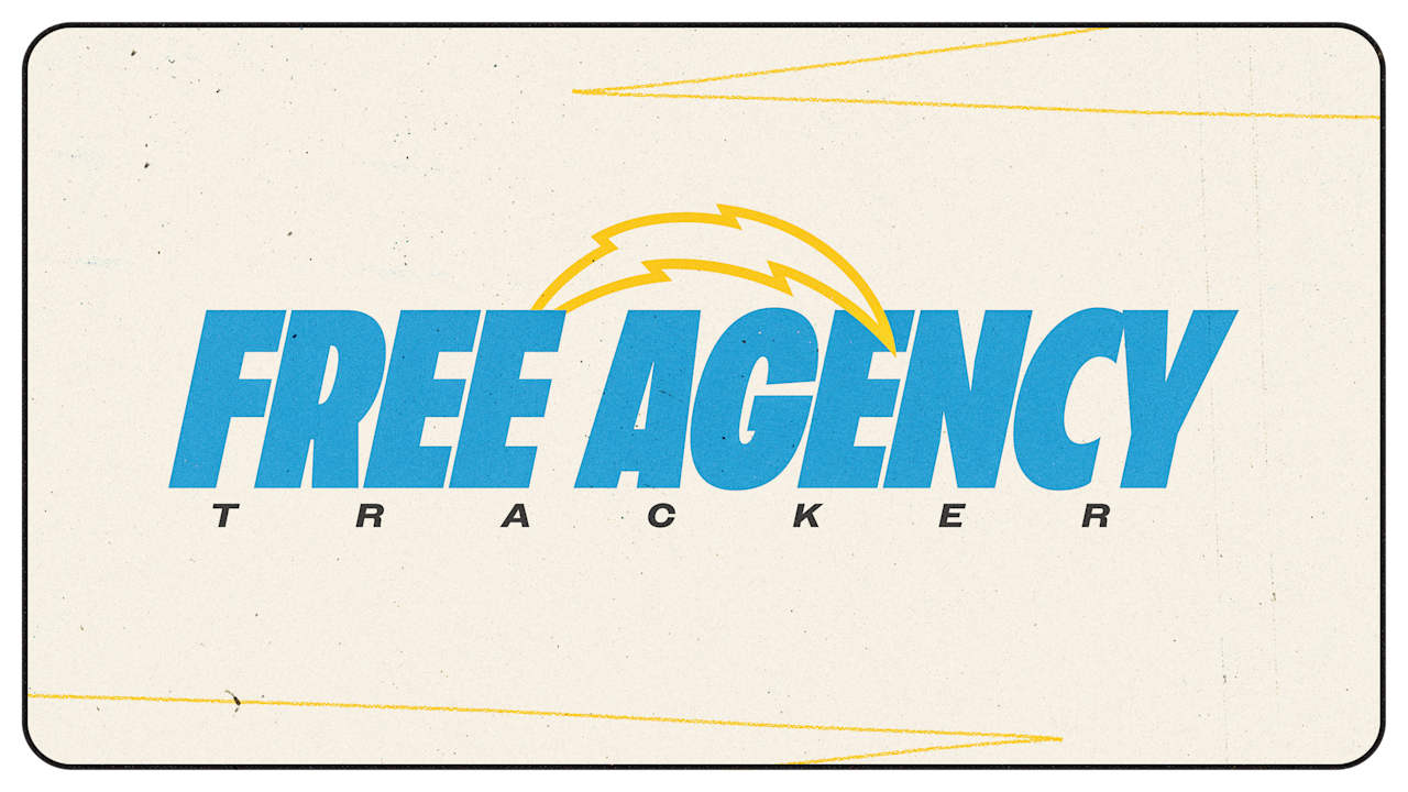 Chargers 2025 Free Agency Tracker