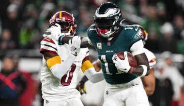 Each NFC team's win total projection for 2025 season