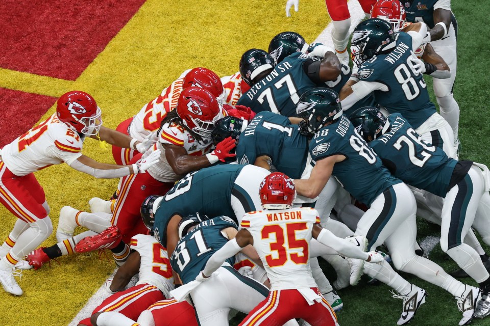 The Eagles ran the Tush Push en-route to Super Bowl glory