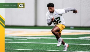 Packers WR Matthew Golden wears motivation on his chest