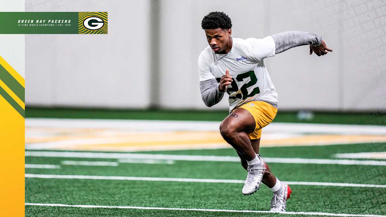 Packers WR Matthew Golden wears motivation on his chest